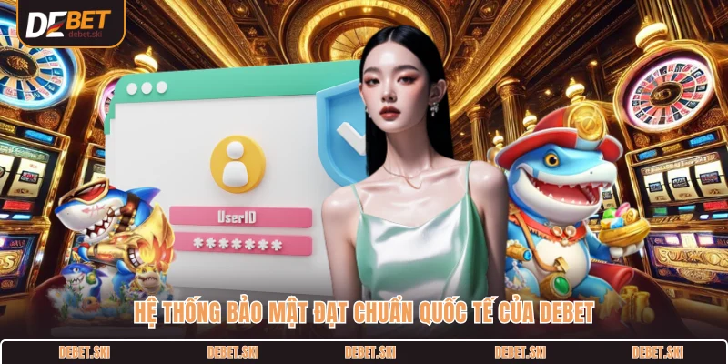 Hệ thống bảo mật đạt chuẩn quốc tế của DEBET