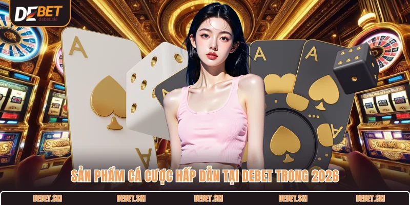 Sản phẩm cá cược hấp dẫn tại DEBET trong 2026